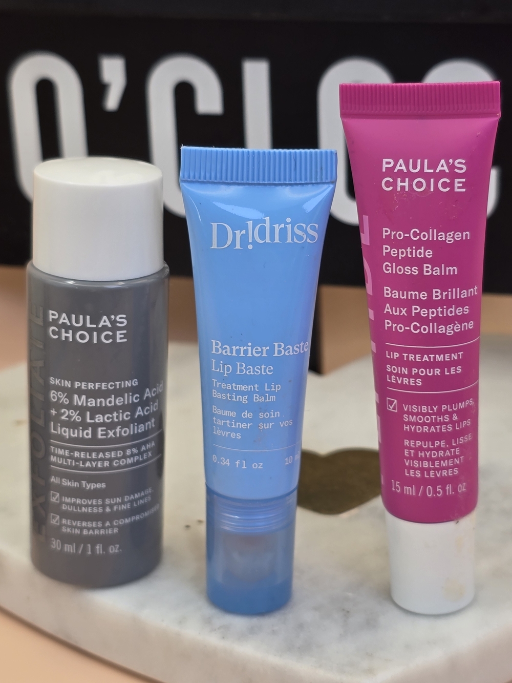 Paula's Choice Pro-Collagen Peptide Gloss Balm - Pink & Blue Trio